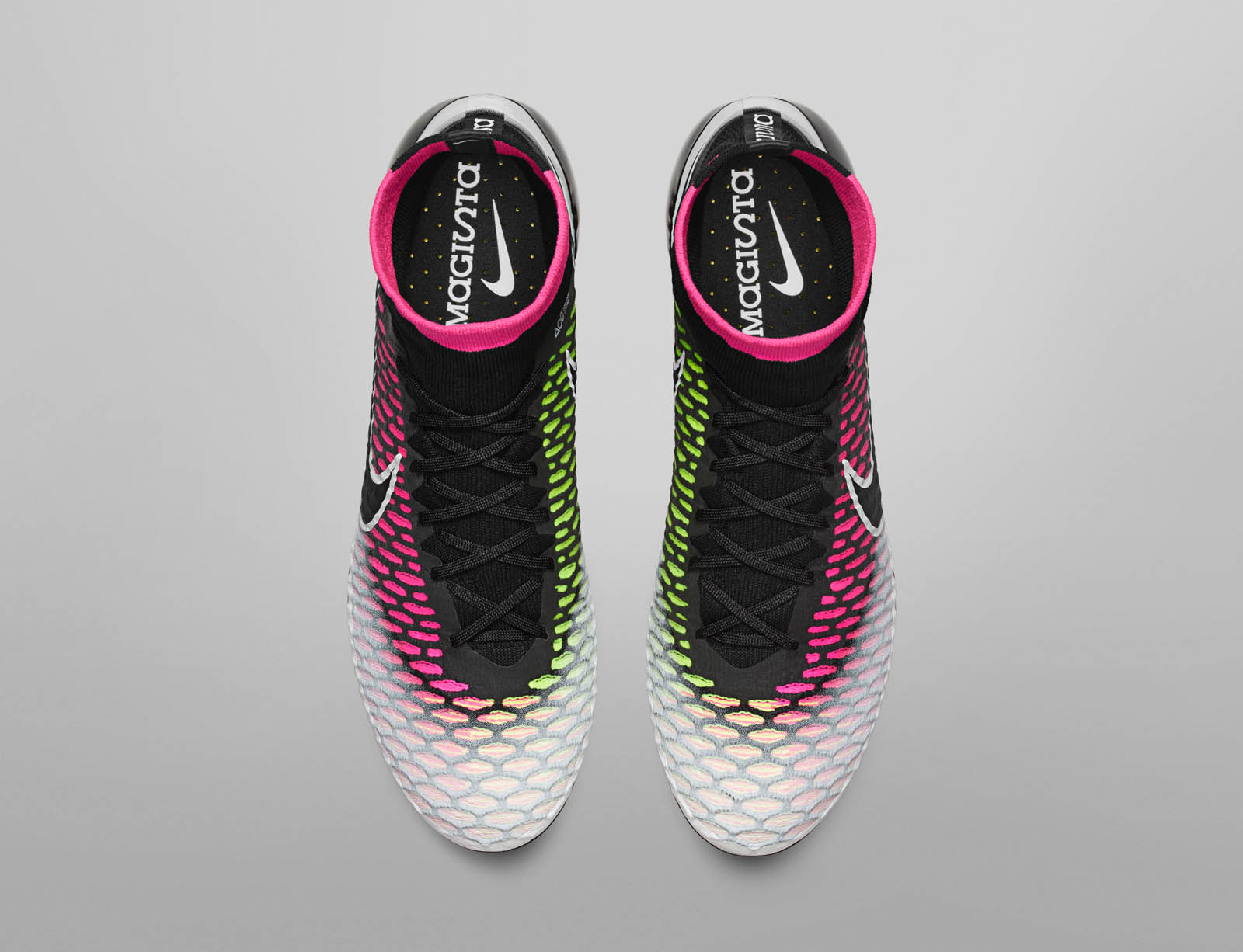 Nike magista obra white top pink